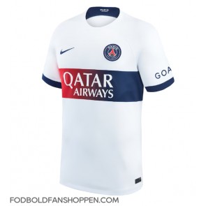 Paris Saint-Germain Bradley Barcola #29 Udebanetrøje 2023-24 Kortærmet